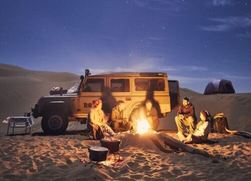 Observation des étoiles lors d'un safari en jeep à Hurghada